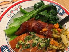 烧鸭双拼饭-余百年·现烧烧腊(圆方购物中心店)