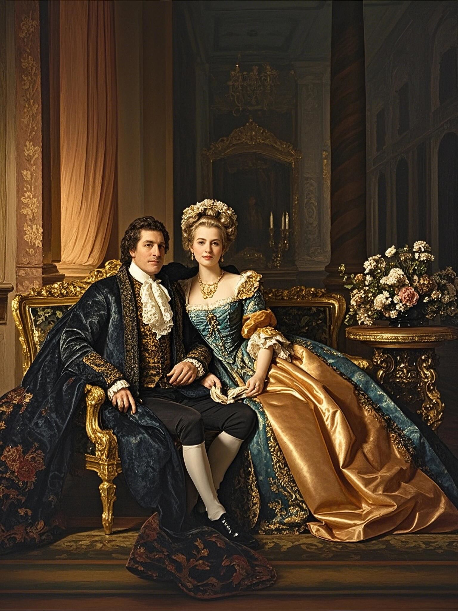 🌟 贵族肖像画:艺术与历史的交融 🌟