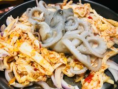 活烤酸菜鱿鱼-烧货·活海鲜炭烧(湖滨商业街店)