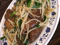 韭菜炒猪肝-拉面莊夢語＆中华料理八椿