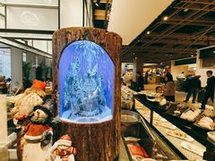 自助取餐区-金海湾自助餐厅(金陵饭店)