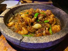 酱爆石锅蛙-绿茶餐厅(乐峰广场店)