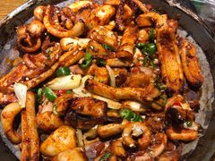 青岛特色烤鱿鱼-船歌·鱼水饺青岛菜(金狮广场店)
