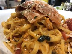 三文鱼番茄意面-HELLO 27 意面·沙拉·帕尼尼