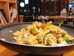 平锅有机花菜-老板很二(吉大店)