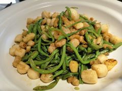 扇贝炒扁豆丝-味莊·青岛菜(云霄路店)