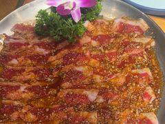 -明洞阿姨·韩式酱蟹烤肉·创意料理(三元桥店)