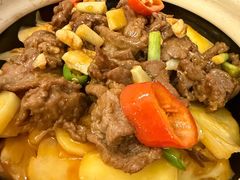 姜汁啫啫牛肉煲-粤·向群饭店(龙津东路总店)