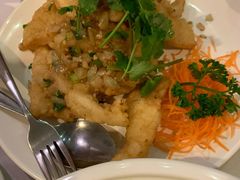 椒盐鲜鱿-北京特色烤鸭店