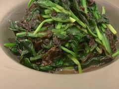有机菠菜炒紫菜-喜鼎海胆水饺(平安金融中心店)