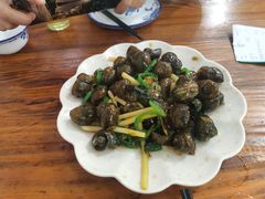 紫苏酸笋炒田螺-南记食粥坊·宵夜大排档(莲花总店)