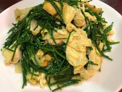沙葱炒蛋-范记靖远羊羔肉(博物馆店)