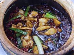 宫保田鸡-长城砂煲田鸡粥