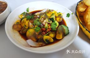 Cucumber and Preserved Egg Salad