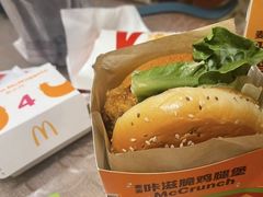 麦麦咔滋脆鸡腿堡-麦当劳(团结湖店)