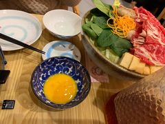 寿喜烧鸡蛋-隐泉京望日式料理(太和广场店)