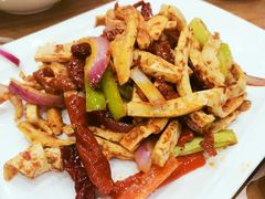 野菌爆羊心管-巴依老爷新疆美食(望京小街店)