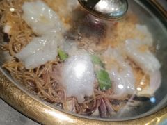 粉丝裹虾-绿茶餐厅(滨海万达广场店)