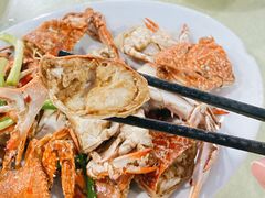 姜葱炒蟹-源海渔村·现捞海鲜(大角湾店)