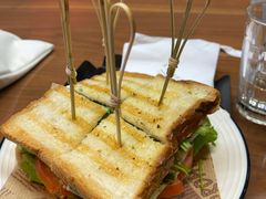 吐司牛排三明治-野鸽子咖啡(航空路店)