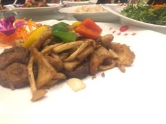 鹅肝酱爆珍菌-万宝海鲜舫(劳动公园店)