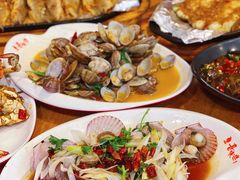 炒蛤蜊-老东镇啤酒屋海鲜加工·蒸汽海鲜·海鲜烧烤(台东店)