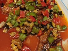 干烧鲳鱼-君霖海鲜私房菜(春柳店)