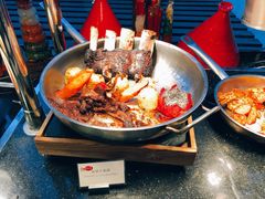 羊排-美食汇海鲜自助餐厅·小龙虾烧烤(富力万达文华酒店)