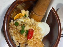 鸡蛋拌蒜-丁里羊肉小镇(天鹅湖总店)