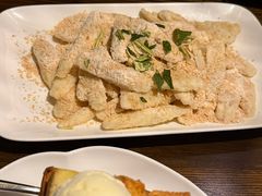 燕麦杏仁山药-粗茶淡饭·隐庐私厨(东亭店)