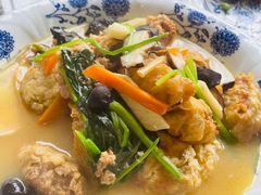 农家豆腐圆-天台徐家小吃