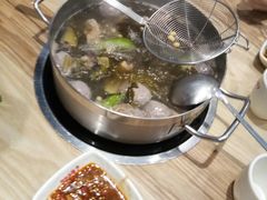 手打生牛筋丸-为什么牛潮汕牛肉火锅(万胜广场店)