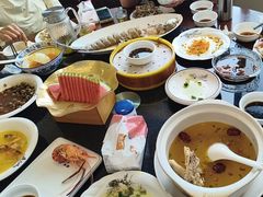 -七的湖·晚芳亭·阳澄湖农家菜·大闸蟹(莲花岛店)