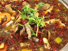 发财甜麻海鲜锅-金多鱼大排档·烤鱼·烧烤·宵夜(江南水都店)