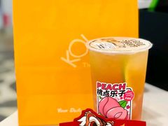 水蜜桃柠檬茶水蜜桃奶绿-KOI Thé(南坪协信星光时代广场店)