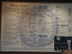 菜单-Fergburger(皇后镇店)