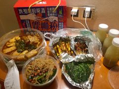 老表记爆炒螺蛳粉-老表记广西宵夜螺蛳鸭脚煲(西大店)