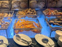 自助取餐区-广州富力君悦大酒店·凯菲厅