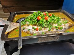 -探鱼·鲜青椒爽麻烤鱼(天河优托邦店)