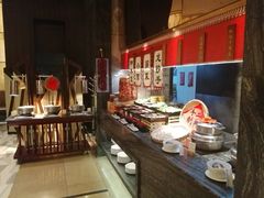 自助取餐区-北京希尔顿逸林酒店-逸轩西餐厅-自助餐厅