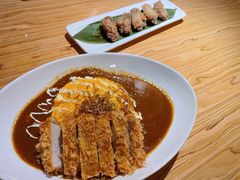 吉列黑豚咖喱蛋包饭-Ufufu cafe(天神巷店)