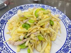 茭儿菜炒鸡蛋-广迎居老正兴菜馆