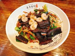 虾爆鳝拌川-春雪面馆(转塘店)