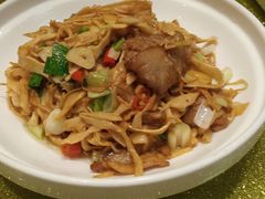 手工刀切脆笋-大鸭梨烤鸭(金色漫香店)