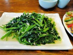 清炒空心菜-南海渔家•海鲜•正宗海南菜(海棠湾店)