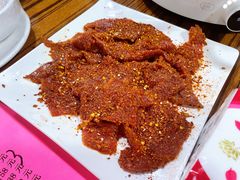 -老红桥炸灌肠牛肚锅烧烤(定福庄店)