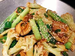 干锅丽水香菇花菜-探花·意境江南菜·唐伯虎文化体验店·松鼠桂鱼(观前店)