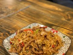 酸菜羊肚丝炒粉-格日勒阿妈蒙古厨房(大召店)