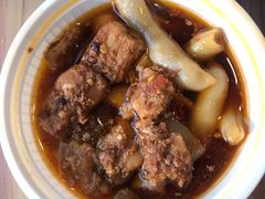 豆角焖肉-老乡鸡(南京新街口洪武北路店)