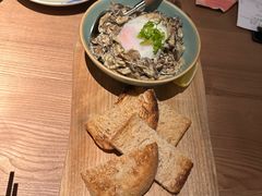 滇南杂菌配酸面包-山野板扎·云贵川Bistro(上海首店)